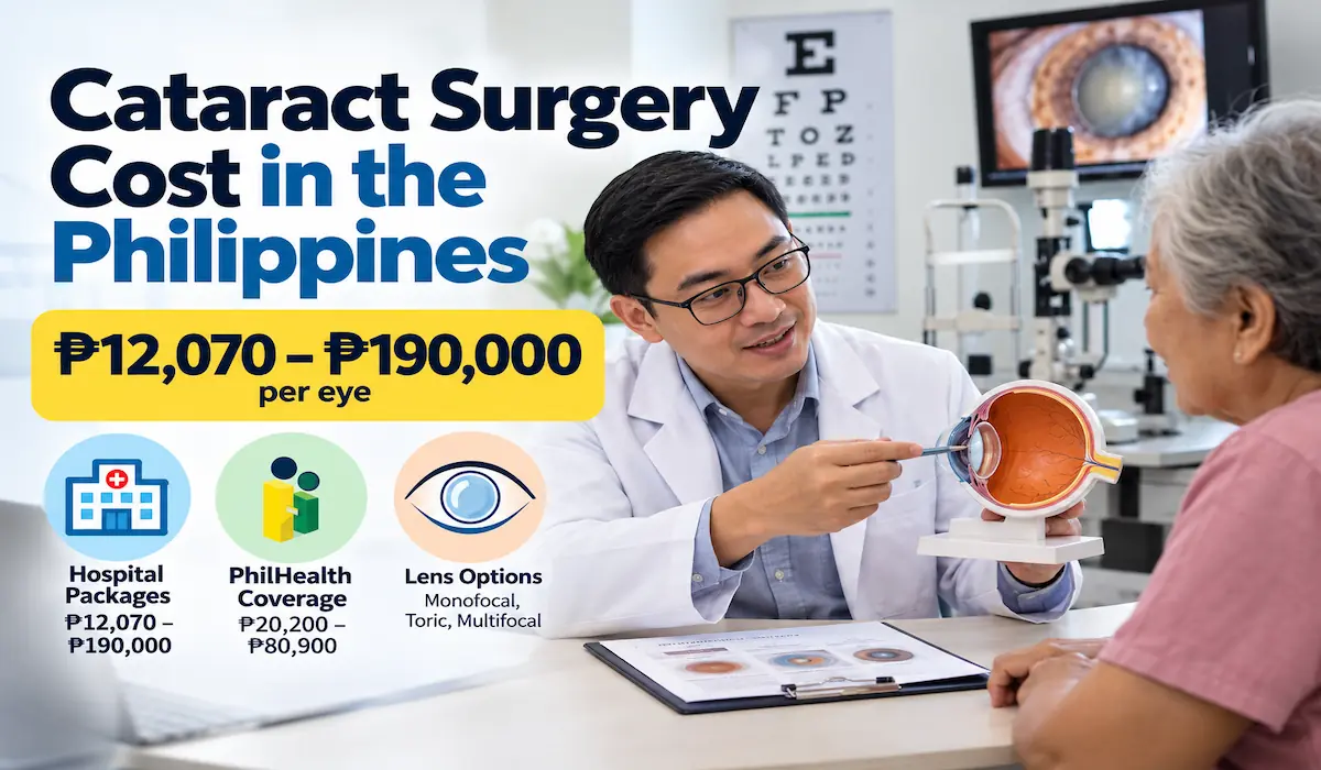 Cataract Surgery Cost in the Philippines (2026): Prices per Eye ...